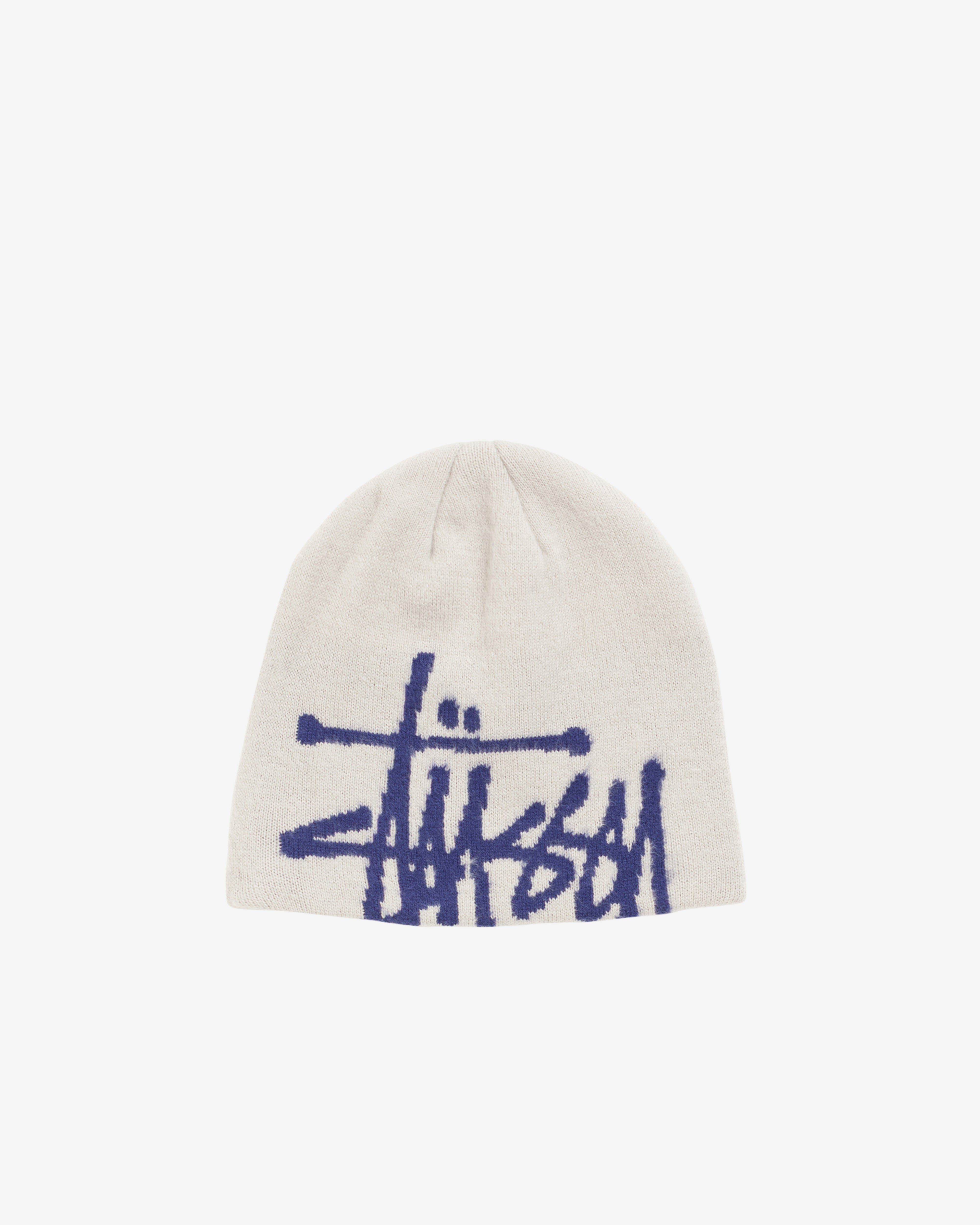 Stüssy: Men's Brushed Out Basic Skullcap (Grey) | DSMNY E-SHOP