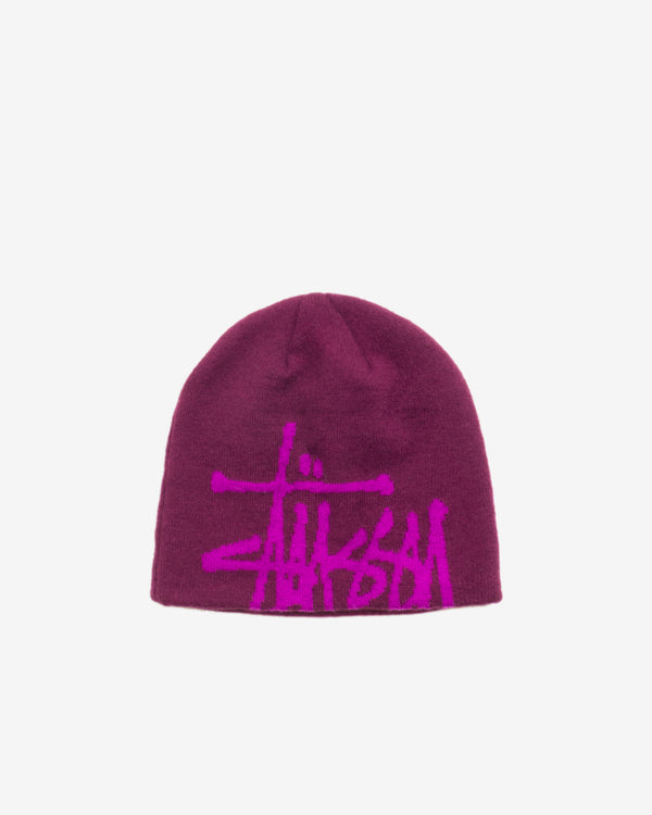 Stüssy - Men's Brushed Out Basic Skullcap - (Plum)