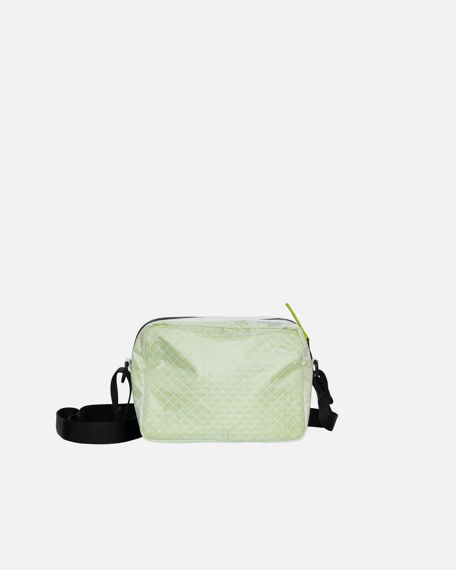 Stüssy: Men's Ripstop Overlay Side Pouch (Lime) | DSMNY E-SHOP