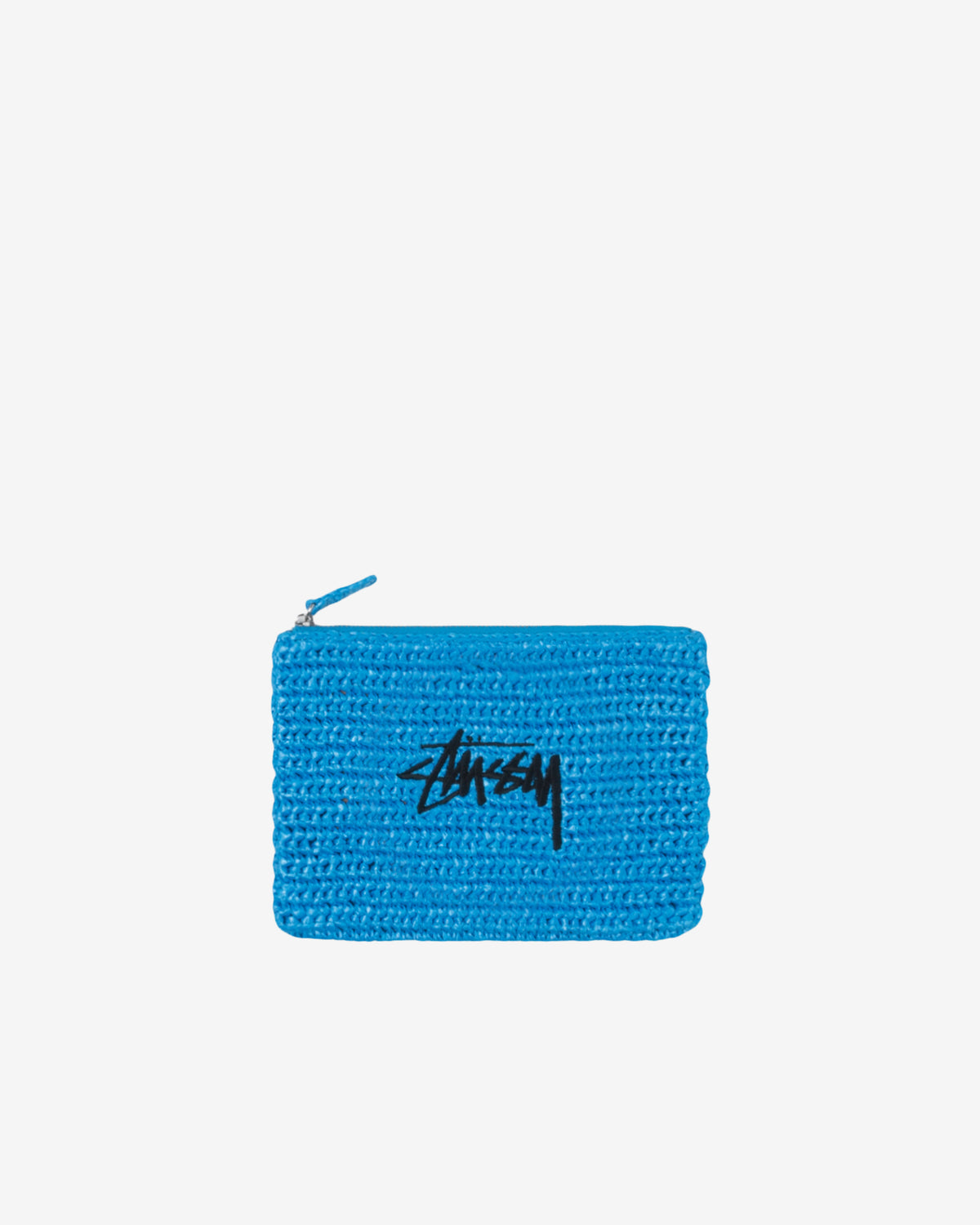 Stüssy: Woven Zip Pouch (Blue) | DSMNY E-SHOP