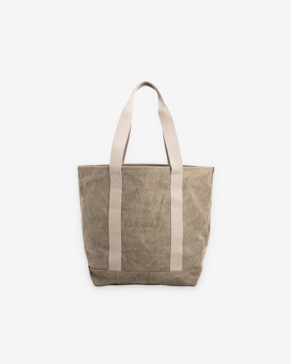 Stüssy - Waxed Canvas Market Tote - (Stone)