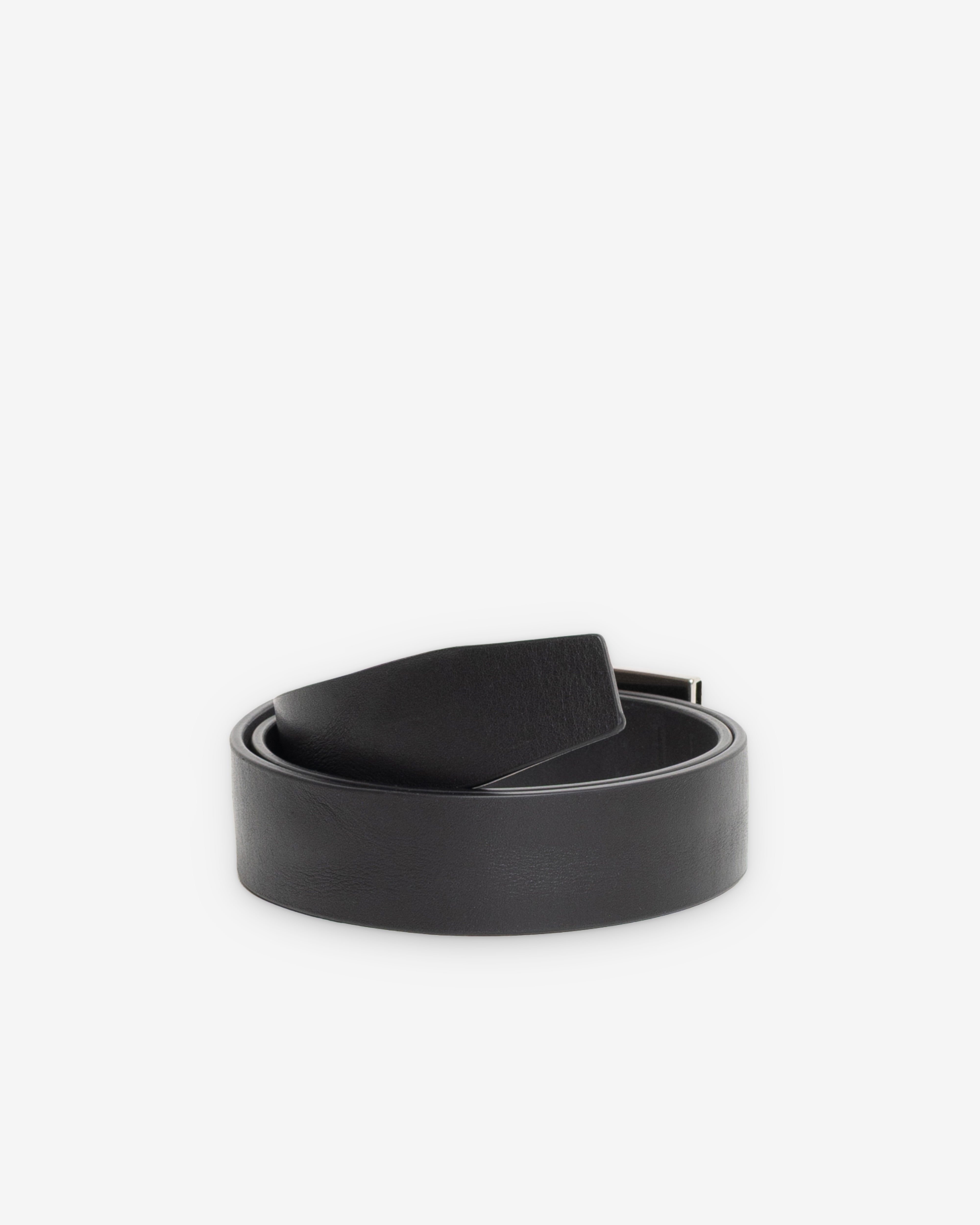 Stüssy: Men's Workgear Buckle Belt (Black) | DSMNY E-SHOP
