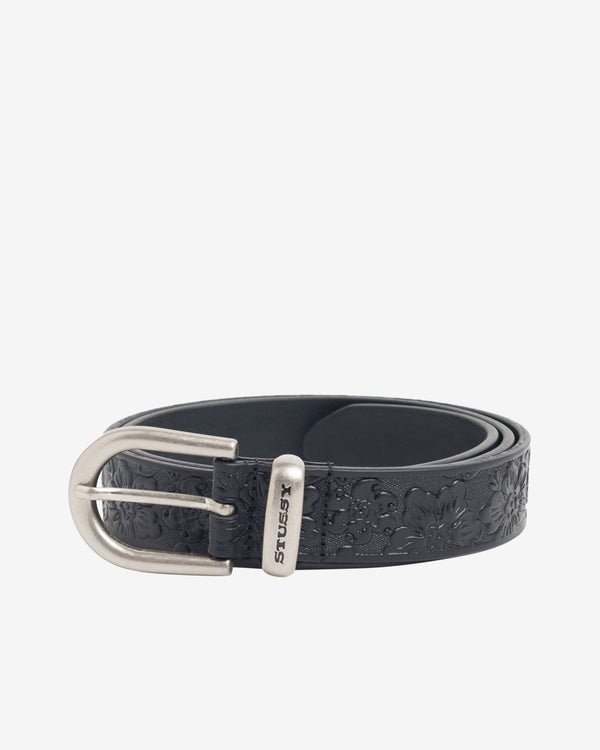 Stüssy - Leather Hawaiian Belt - (Black)