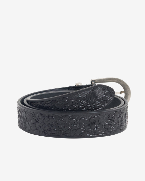 Stüssy - Leather Hawaiian Belt - (Black)