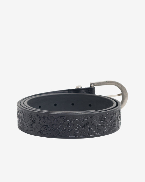 Stüssy - Leather Hawaiian Belt - (Black)