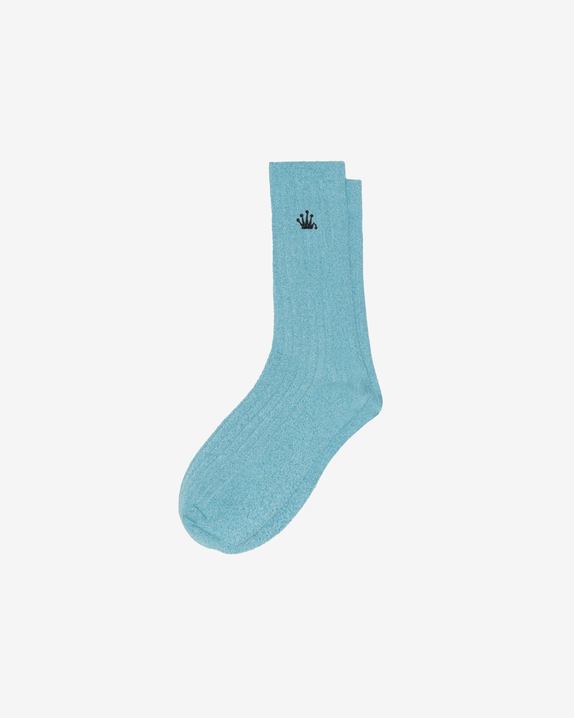 Stssy: Men's Metallic Crown Dress Sock (Blue) | DSMNY E-SHOP Stssy: Men's Metallic Crown Dress Sock (Blue) | DSMNY E-SHOP