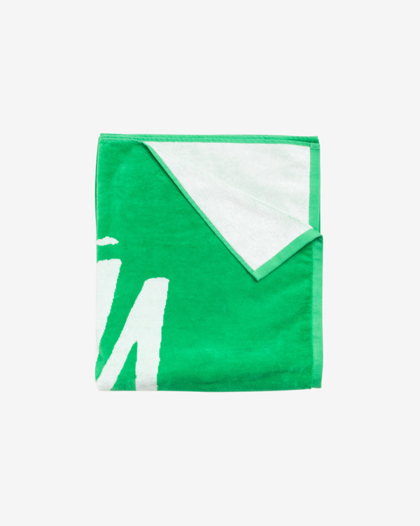 Stüssy - Men's Pool Service Beach Towel - (Green)