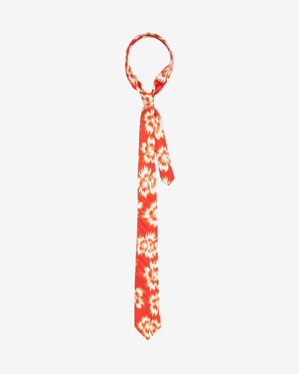 Stüssy - Men's Motion Flower Tie - (Red)