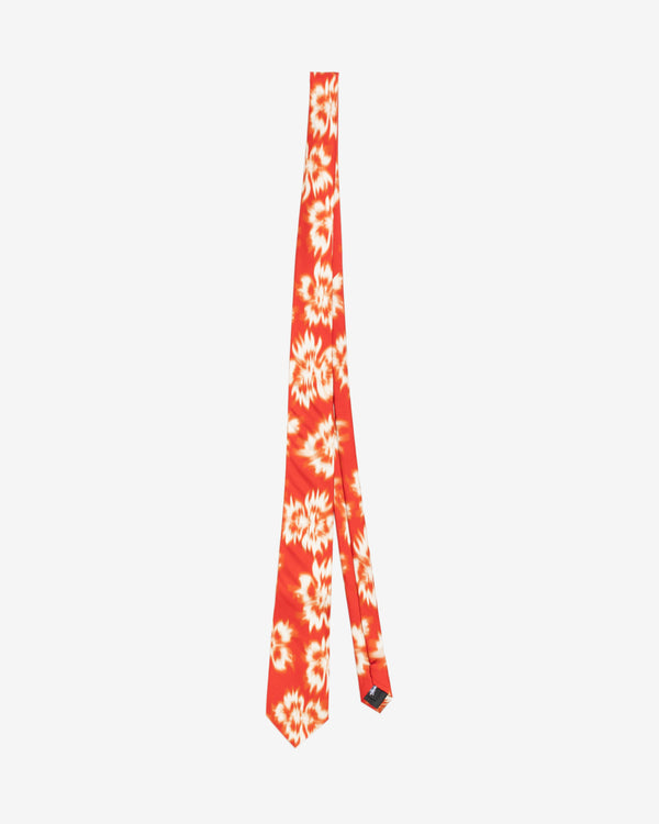 Stüssy - Men's Motion Flower Tie - (Red)