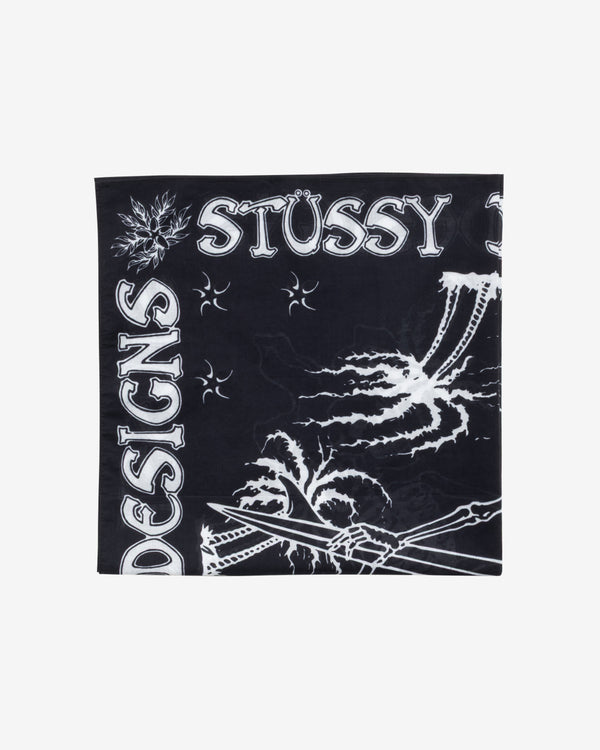 Stüssy - Men's Surf Joker Bandana - (Black)