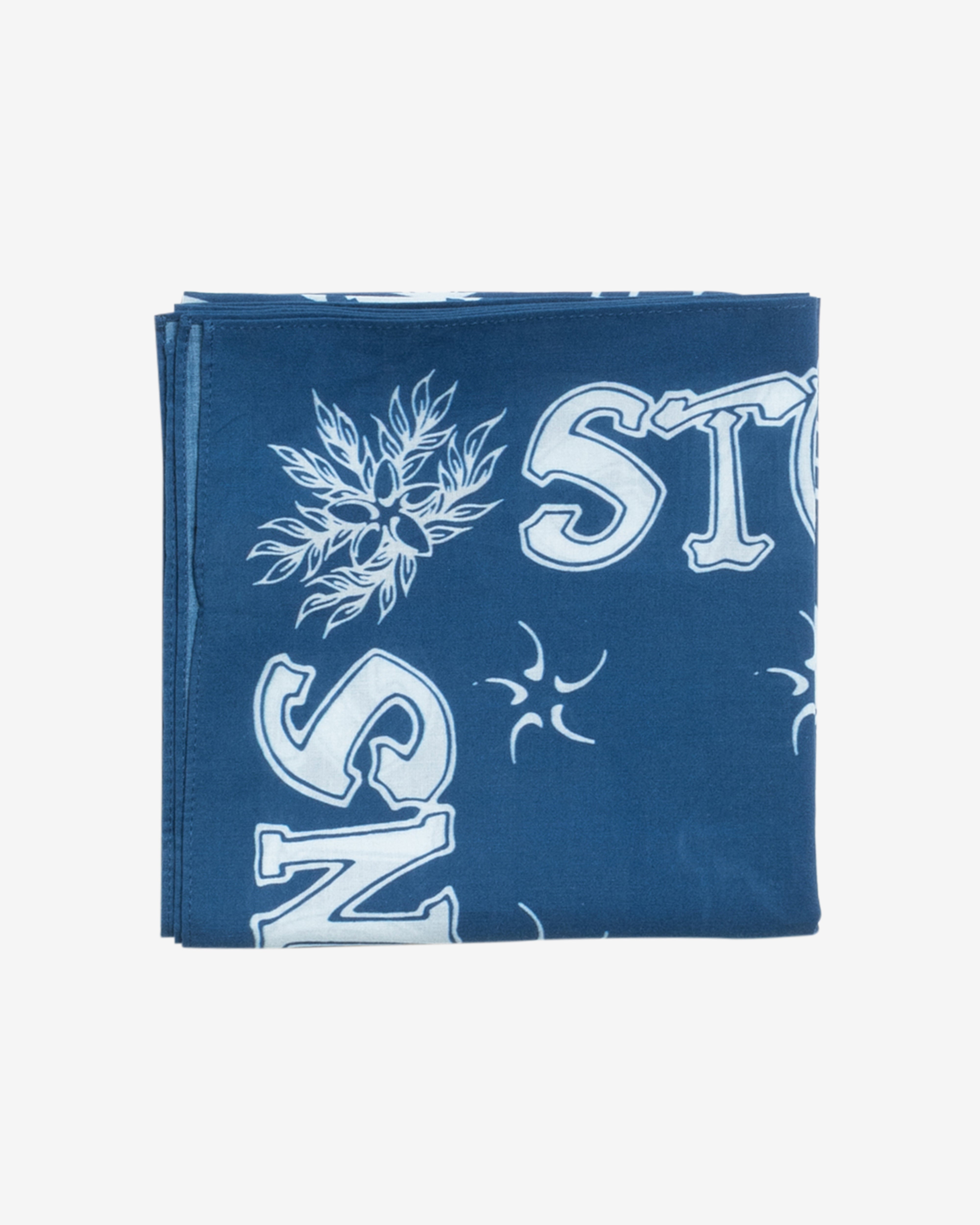 Stüssy: Men's Surf Joker Bandana (Blue) | DSMNY E-SHOP