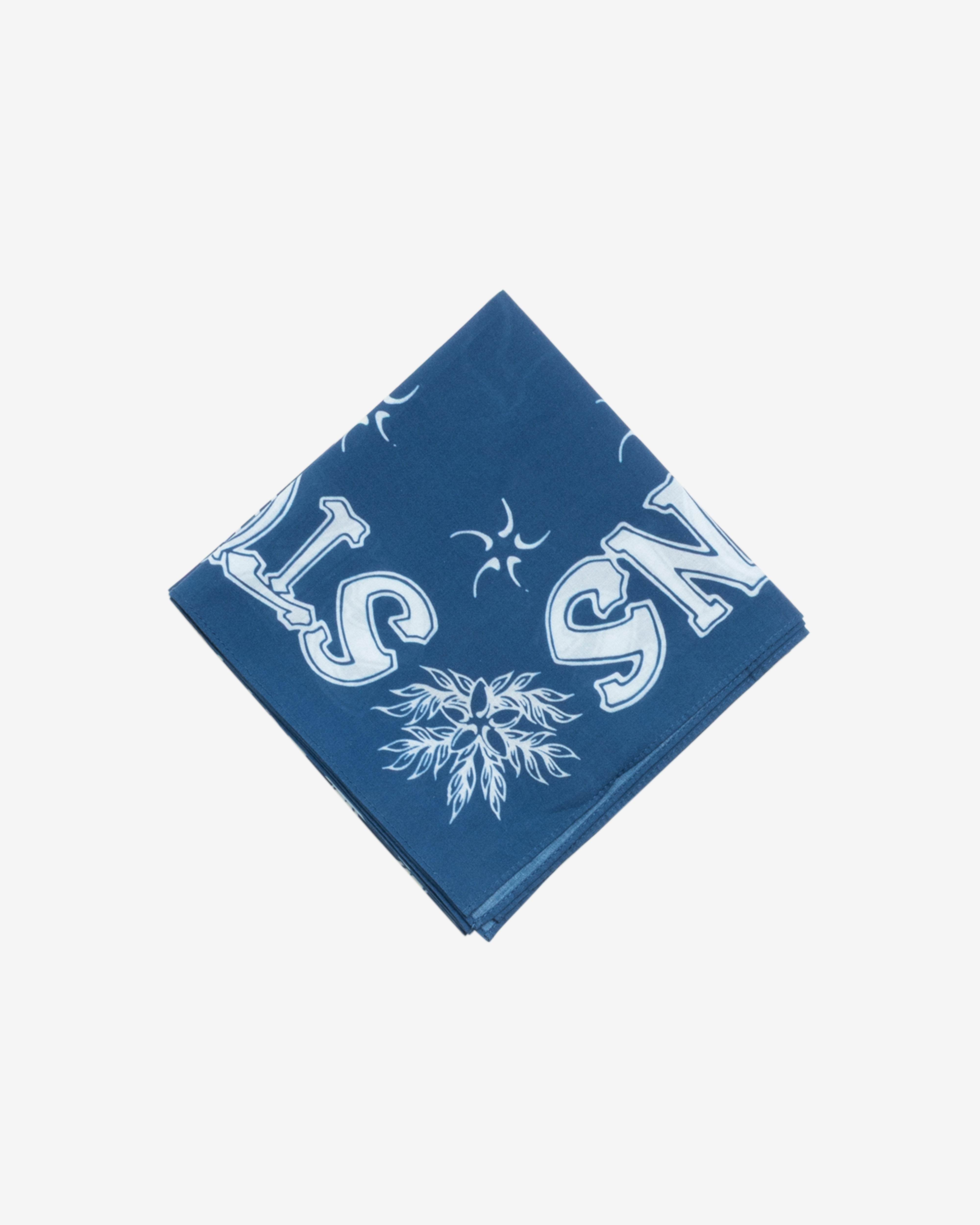Stüssy: Men's Surf Joker Bandana (Blue) | DSMNY E-SHOP