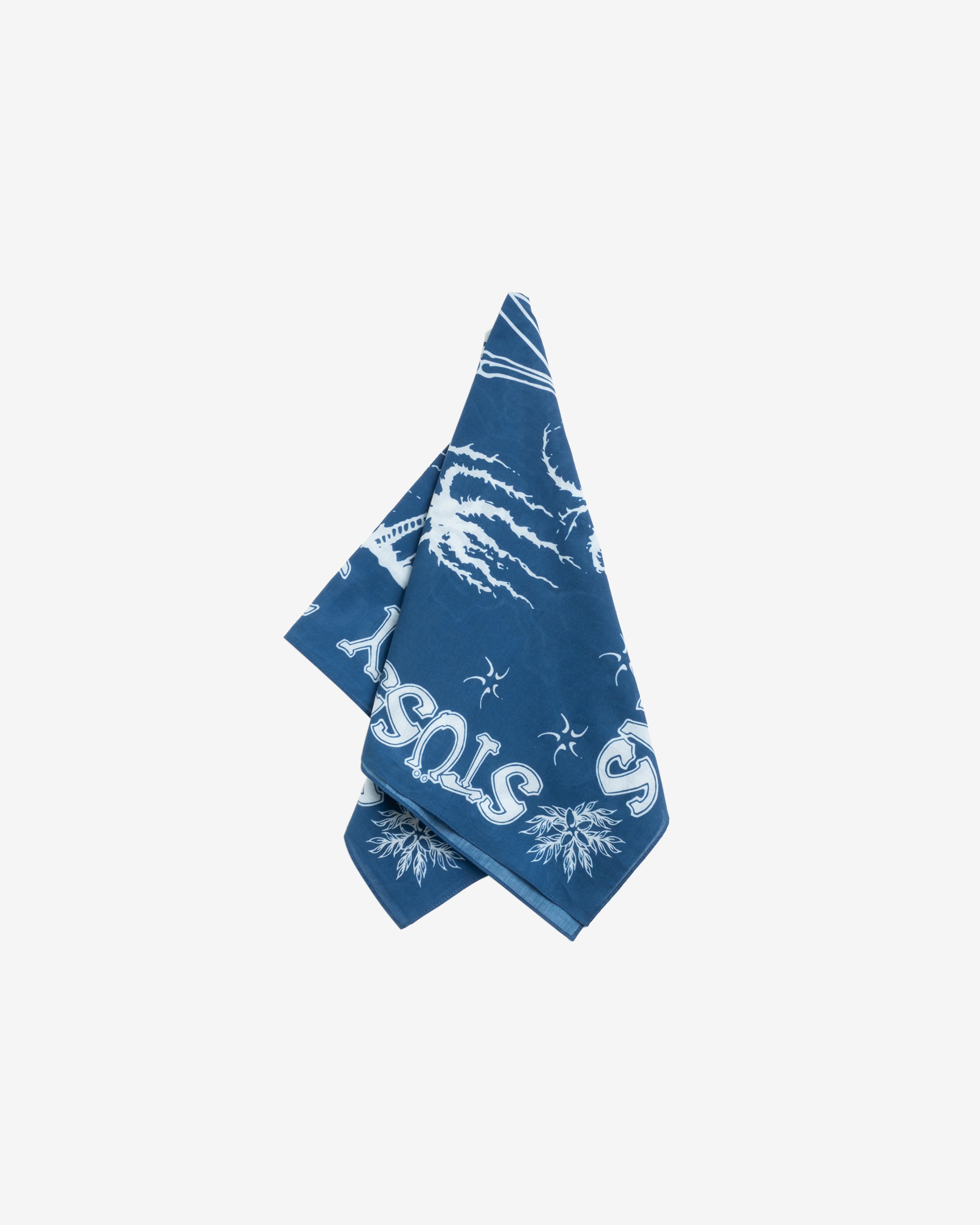 Stüssy: Men's Surf Joker Bandana (Blue) | DSMNY E-SHOP