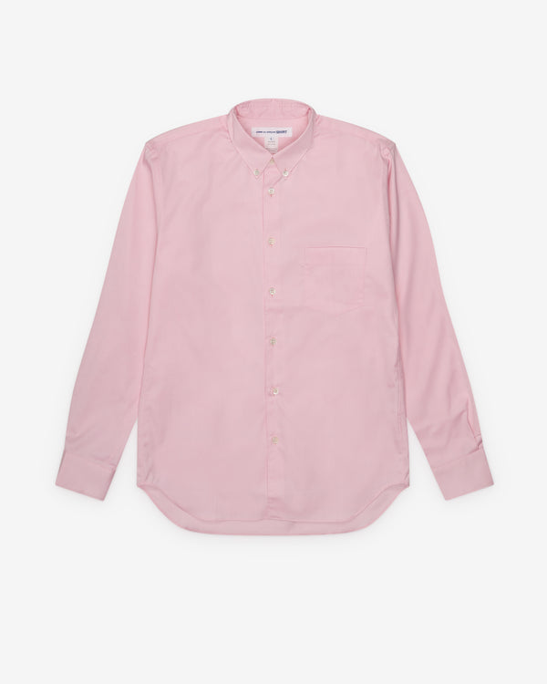 CDG Shirt Forever - Men's Slim Fit Button-Down Cotton Shirt - (Pink)