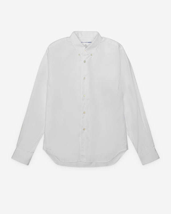 CDG Shirt Forever - Men's Slim Oxford Shirt - (White)