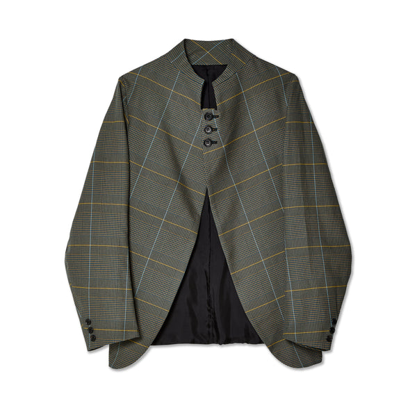 Christopher Nemeth - Men's Original Check Jacket - (Grey)