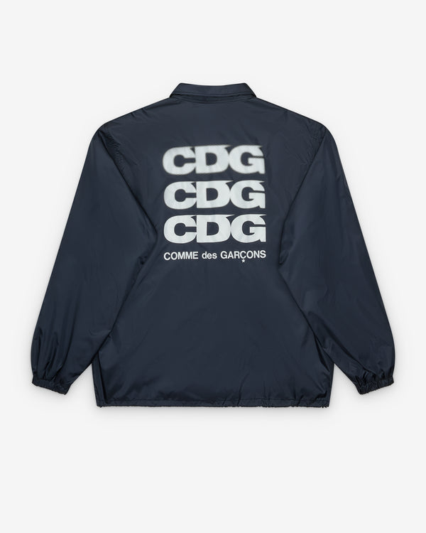 CDG - Coach Jacket - (Navy)