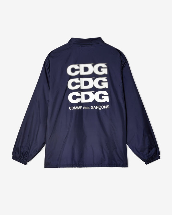 CDG - Coach Jacket - (Navy)