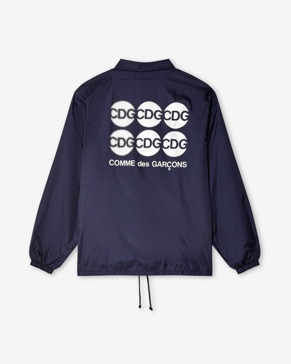 CDG - Dot Coach Jacket - (Navy)
