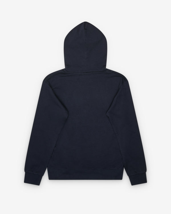 CDG - Logo Hooded Sweatshirt - (Navy)
