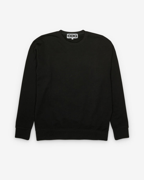 CDG - Logo Crew Neck Sweatshirt - (Black)