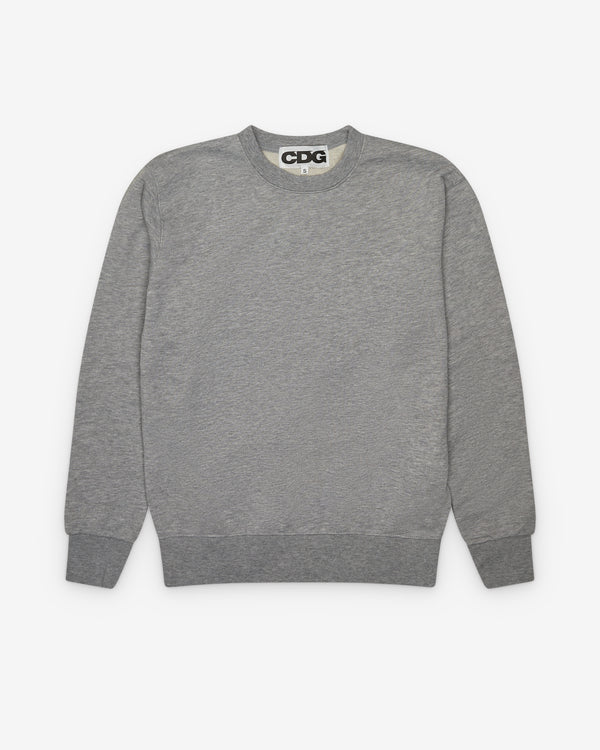 CDG - Logo Crew Neck Sweatshirt - (Grey)