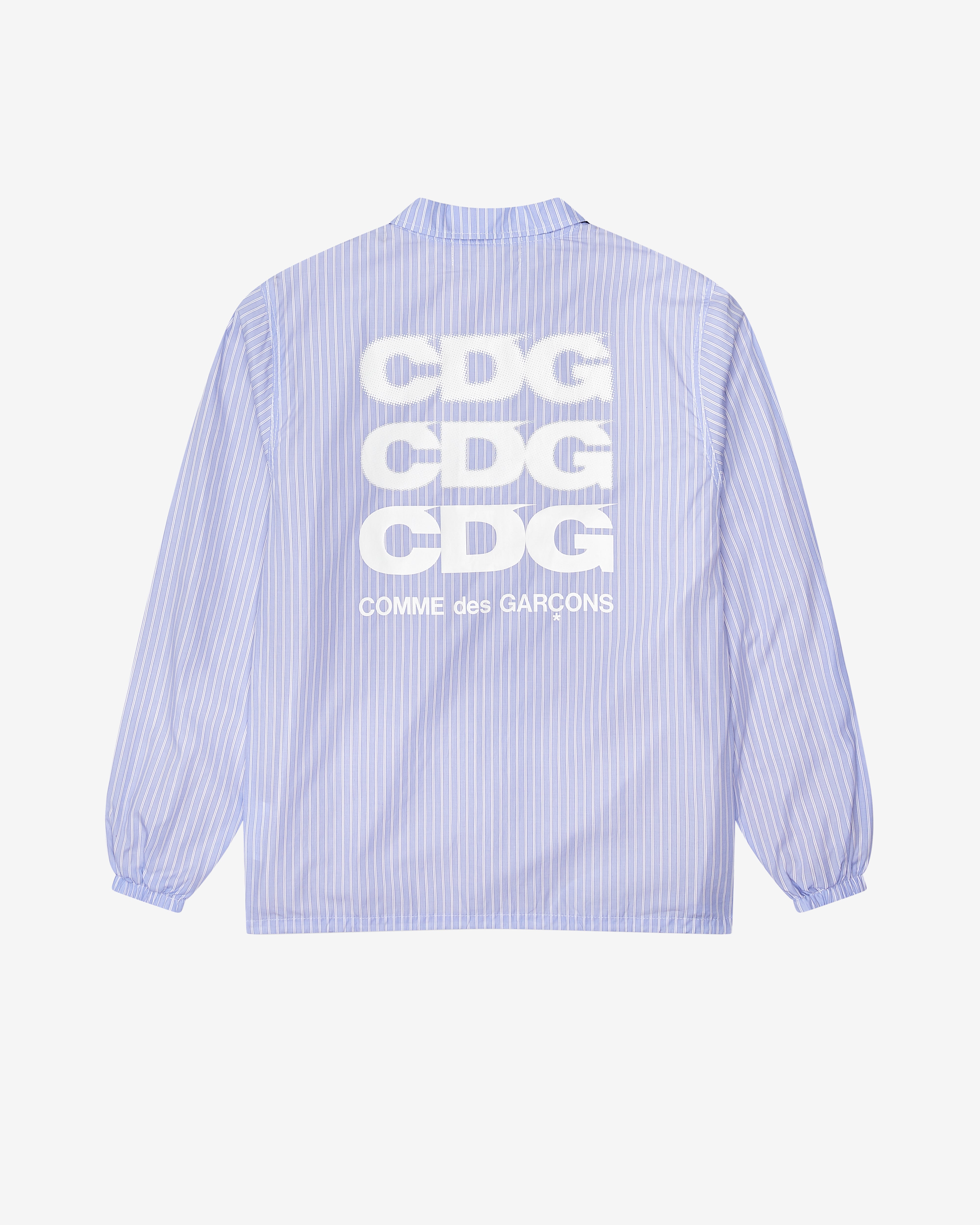 CDG: Coach Jacket (Light Blue Stripe) | DSMNY E-SHOP