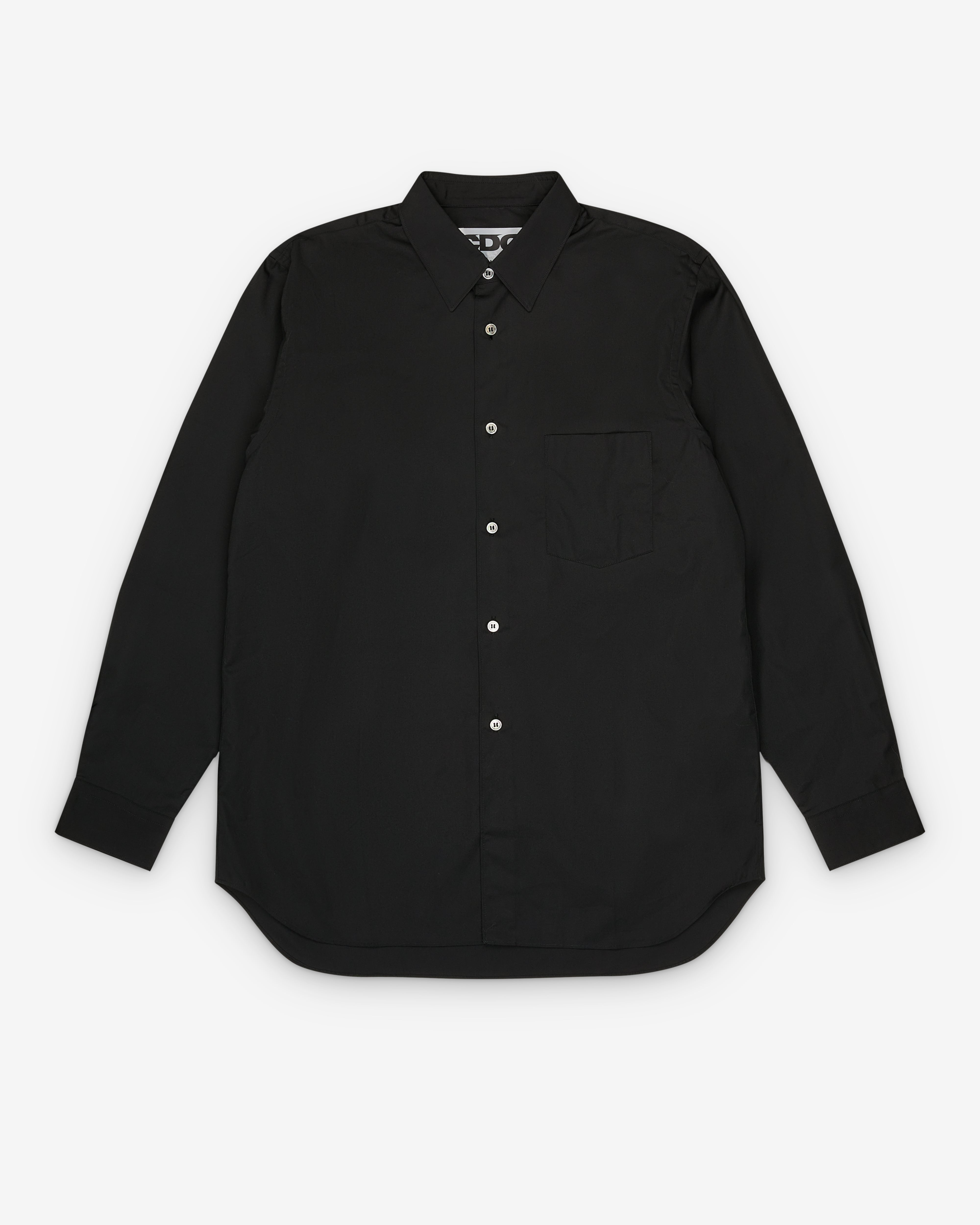 CDG: 1986 Été Staff Shirt (Black) | DSMNY E-SHOP