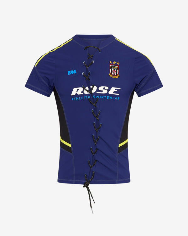 Martine Rose - Women's Lace Up Football Top - (Blue)