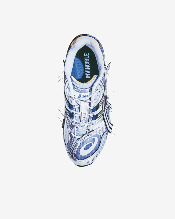 Asics - Men's Gel-Nimbus 10.1 Invincible Sneakers - (Silve/Blue)