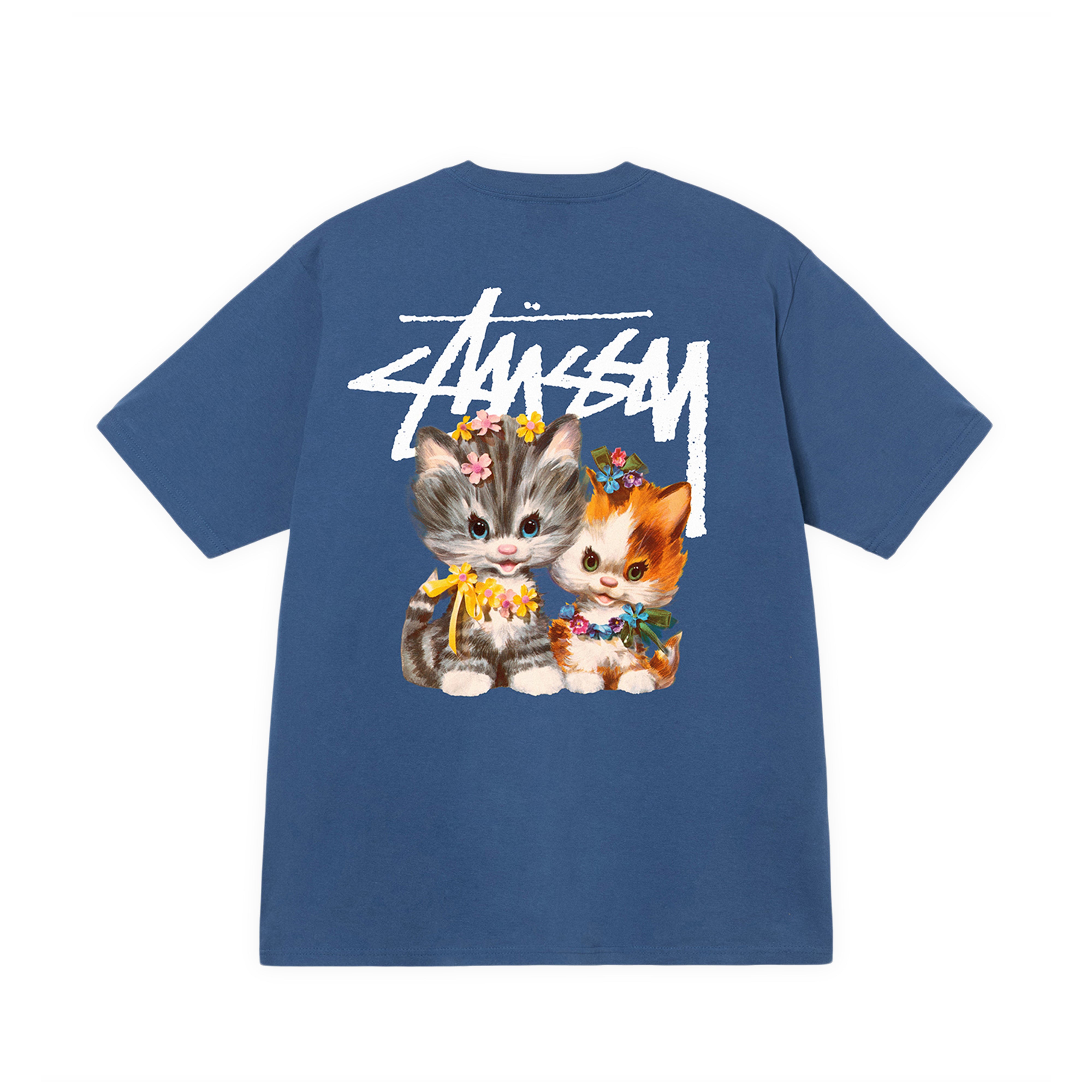 stussyStussy KITTENS TEE ホワイト XL - Tシャツ/カットソー(半袖/袖なし)