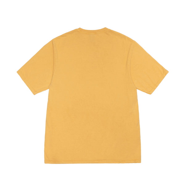 Stüssy - Men's Small Stock Pig. Dyed Tee - (Honey)