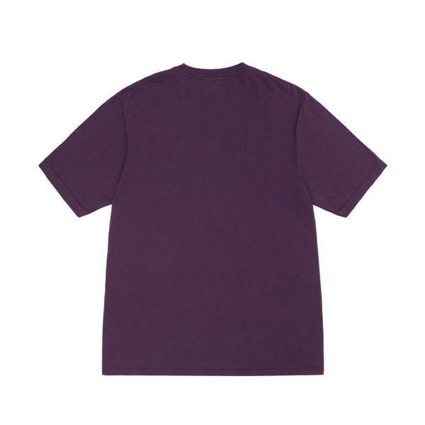 Stüssy - Men's Small Stock Pig. Dyed Tee - (Purple)