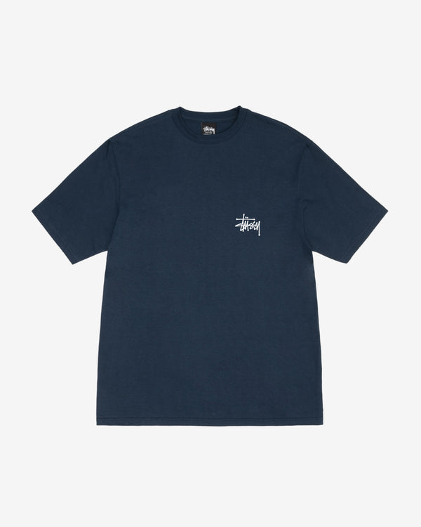Stüssy - Men's Basic Stussy T-Shirt - (Navy)
