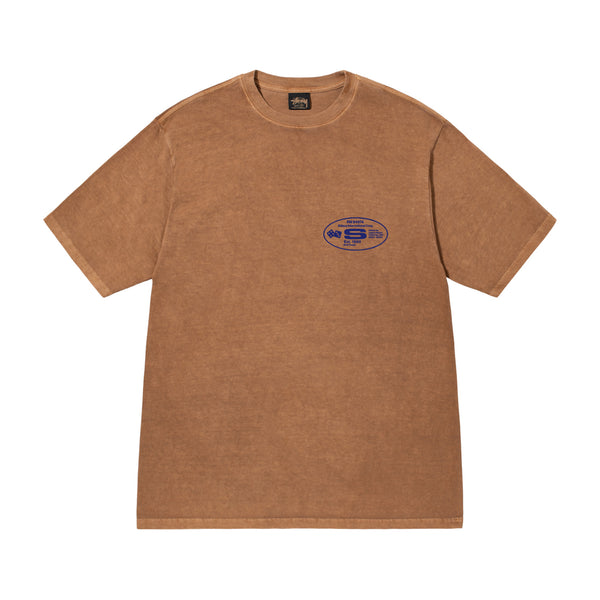 Stüssy - Oval Corp. Pig. Dyed Tee - (Almond)