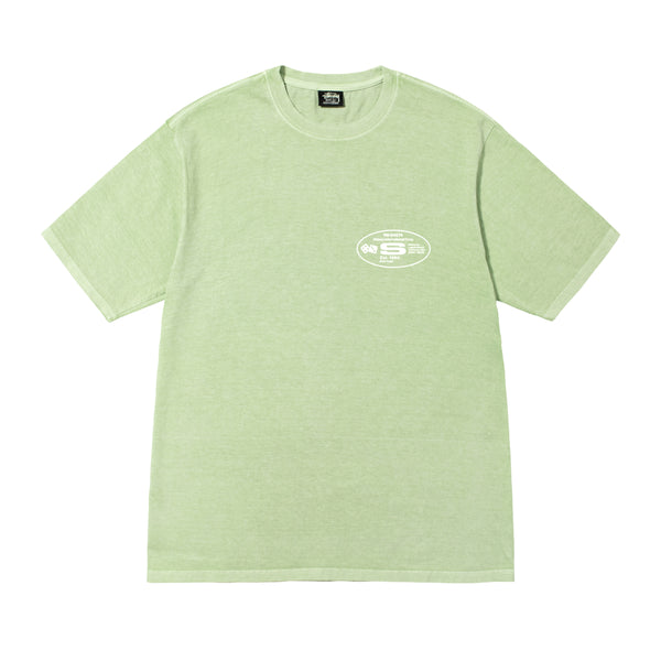 Stüssy - Oval Corp. Pig. Dyed Tee - (Sage)