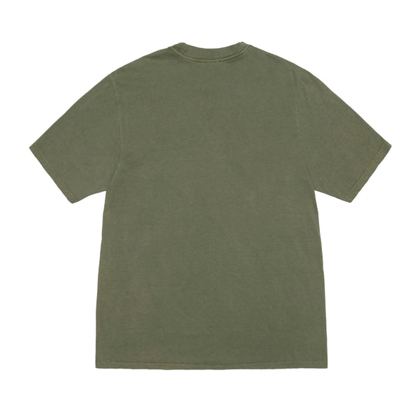 Stüssy - Men's Smooth Stock Pig. Dyed T-Shirt - (Olive)