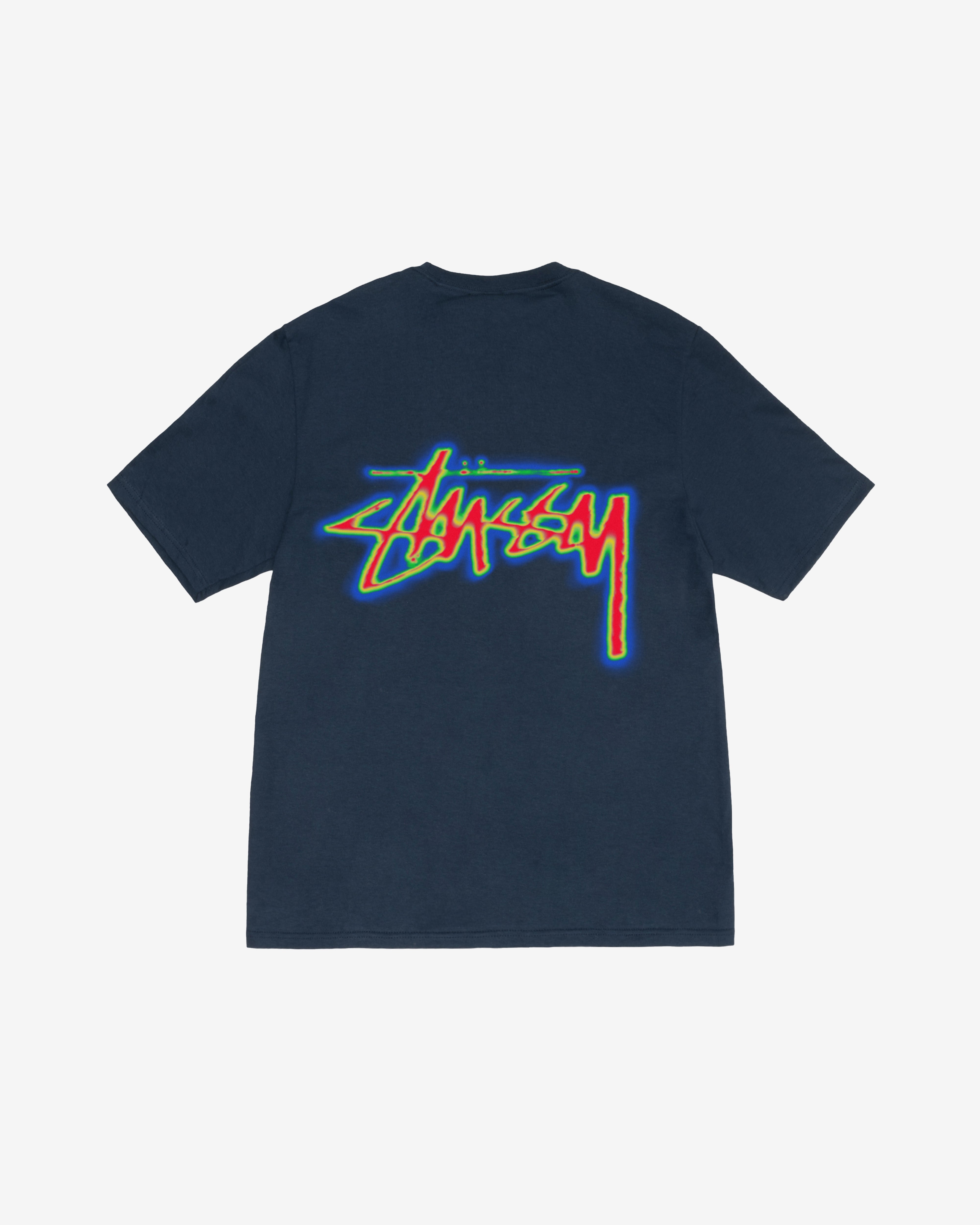 Stüssy: Men's Thermal Stock T-Shirt (Navy) | DSMNY E-SHOP
