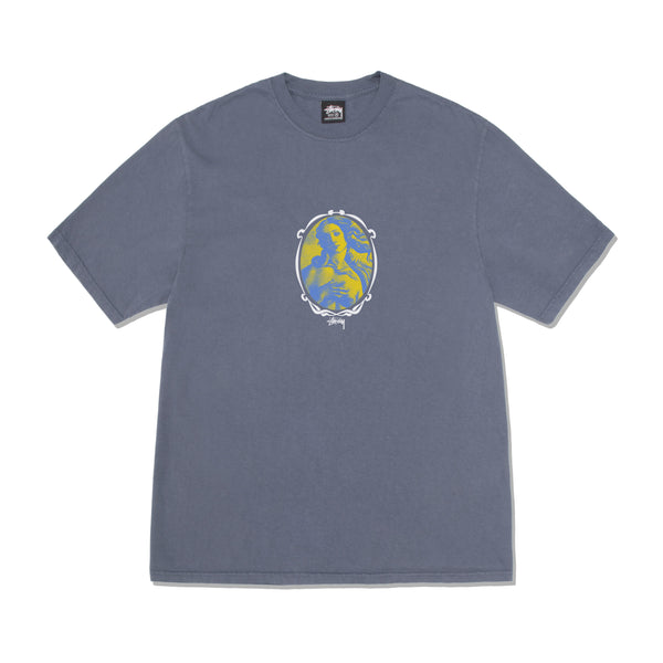 Stüssy - Men's Venus Oval Pig. Dyed Tee - (Indigo)