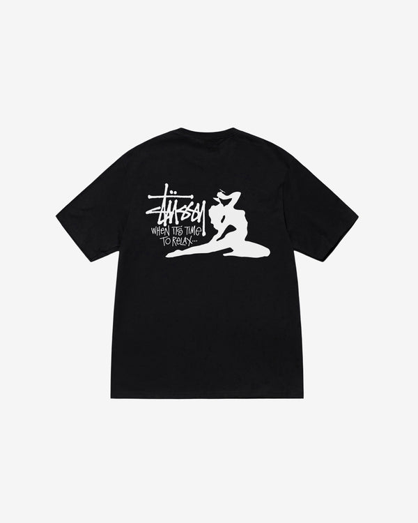 Stüssy - Men's Relax T-Shirt - (Black)