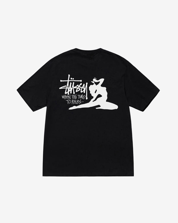 Stüssy - Men's Relax T-Shirt - (Black)