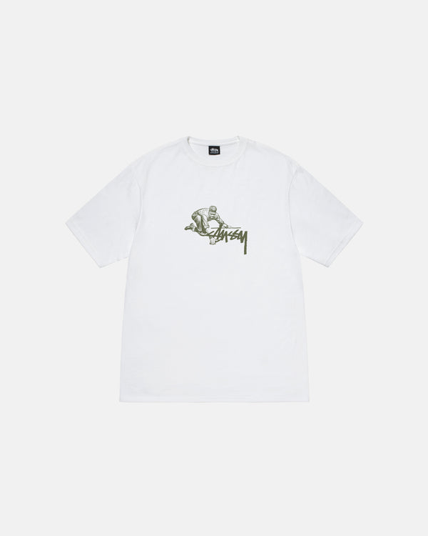 Stüssy - Men's Worker T-Shirt - (White)