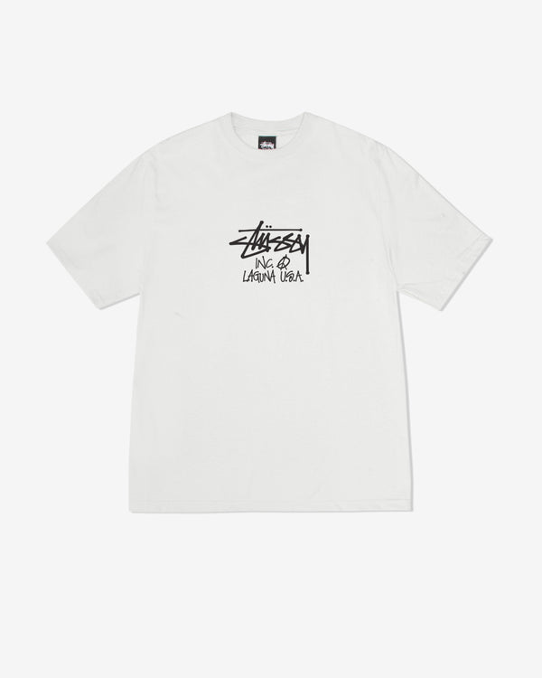 Stüssy - Men's Laguna USA PIG. Dyed T-Shirt - (Natural)