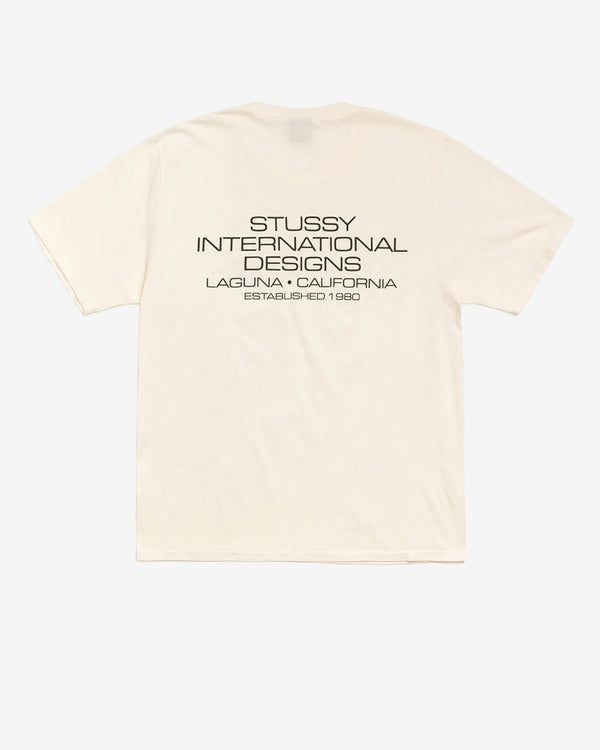 Stüssy - Men's International Design Pig Dyed T-Shirt - (Natural)