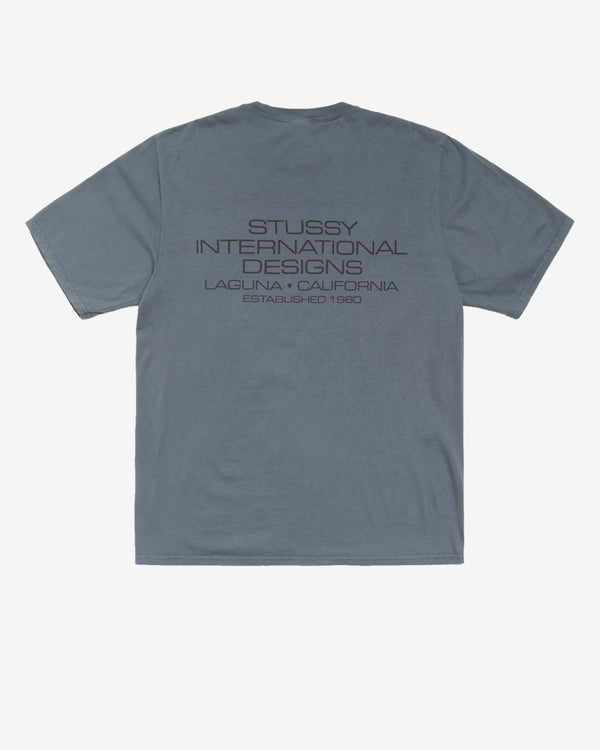 Stüssy - Men's International Design Pig Dyed T-Shirt - (Navy)