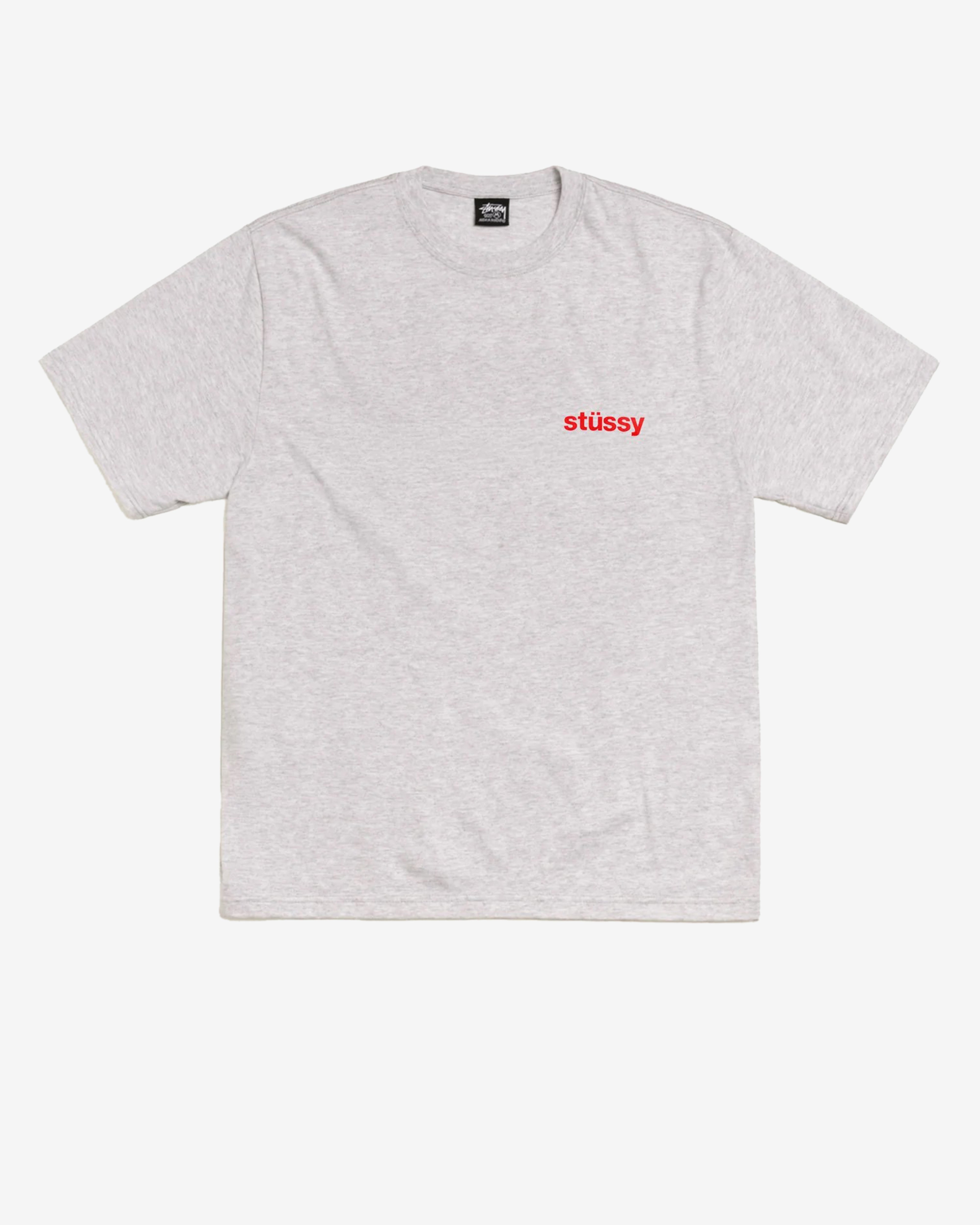 Stüssy: Men's Built Tough T-Shirt (Ash Heather) | DSMNY E-SHOP