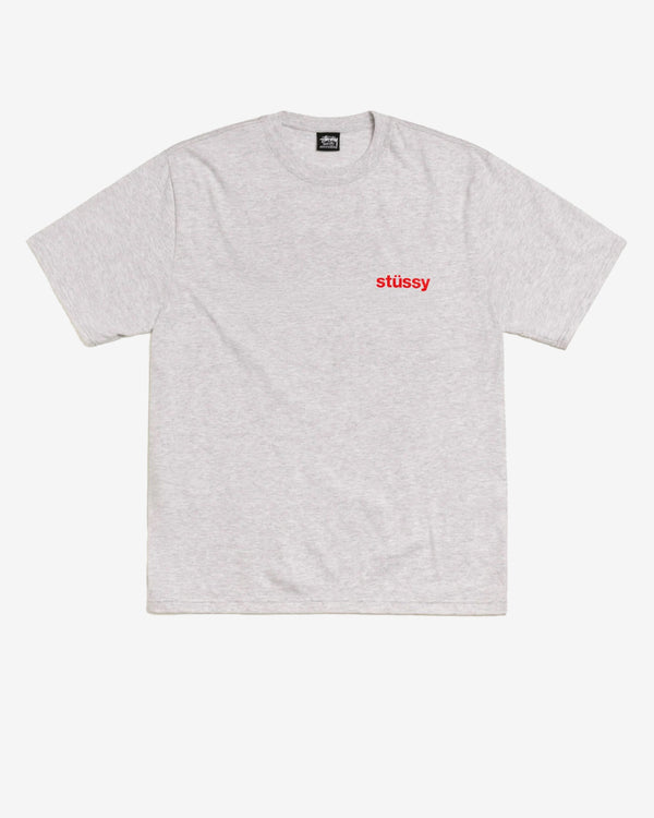 Stüssy - Men's Built Tough T-Shirt - (Ash Heather)