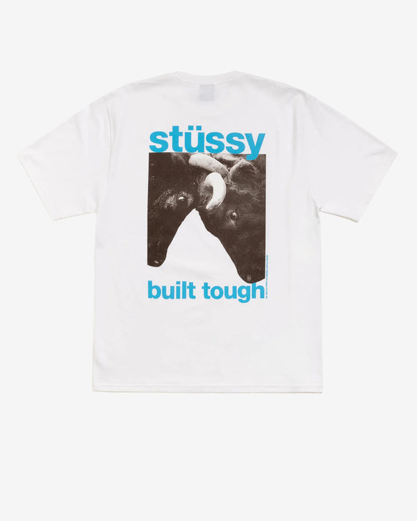 Stüssy - Men's Built Tough T-Shirt - (White)