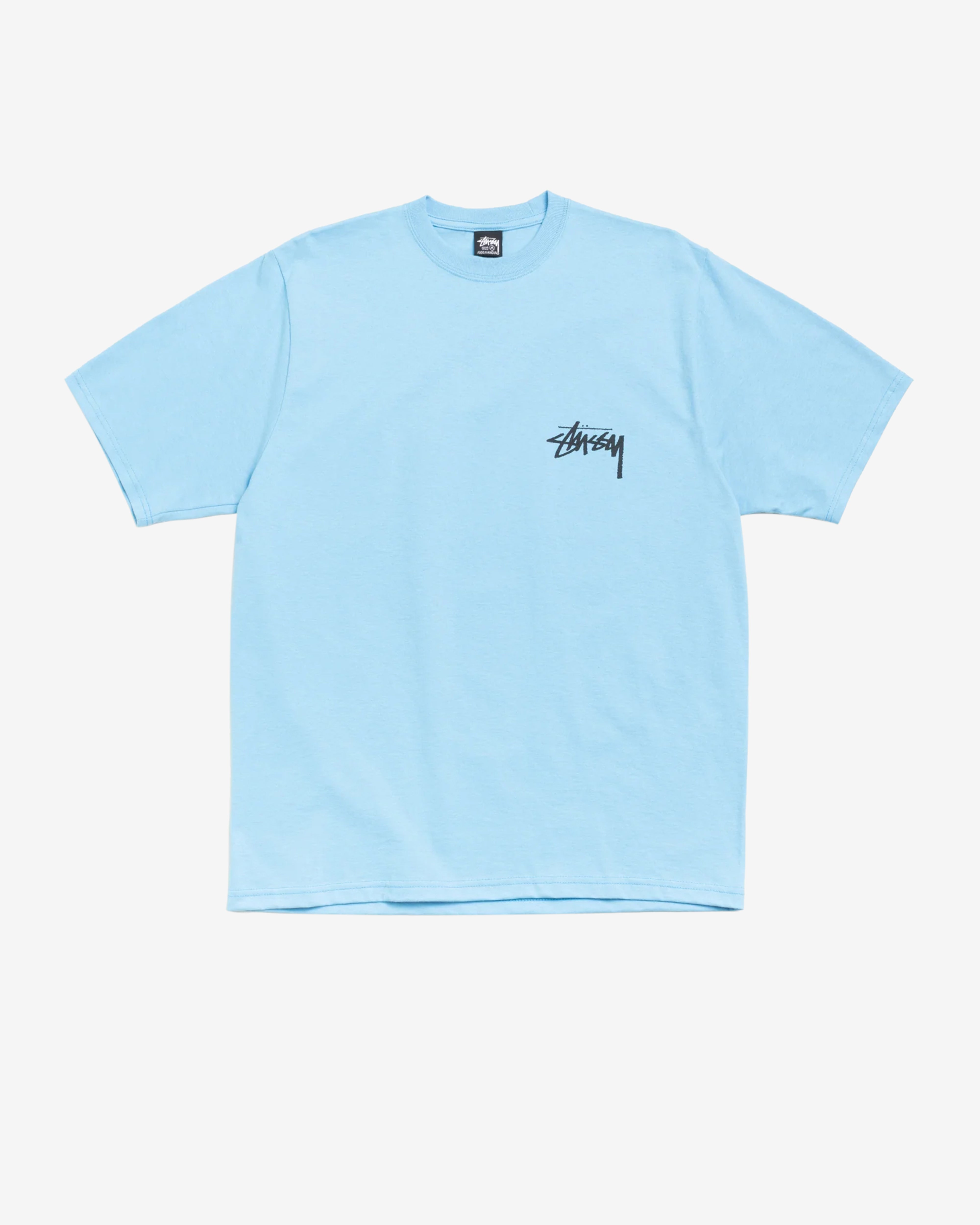 Stüssy: Men's Victoria Tee (Sky Blue) | DSMNY E-SHOP