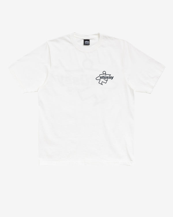 Stüssy - Men's Surf Size Pigment Dyed Tee - (Natural)